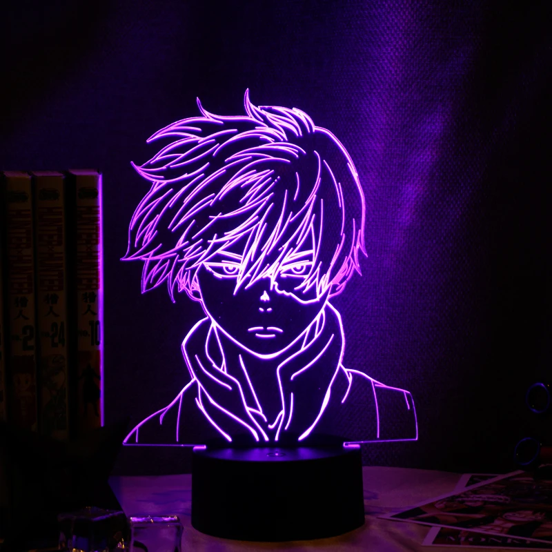Led Night Light Lamp Anime My Hero Academia Shoto Todoroki Face Design for Kids Child Boys Bedroo,m 3d Table Nightlight Lamps
Led Night Light Lamp Anime My Hero Academia Shoto Todoroki Face Design for Kids Child Boys Bedroo,m 3d Table Nightlight Lamps