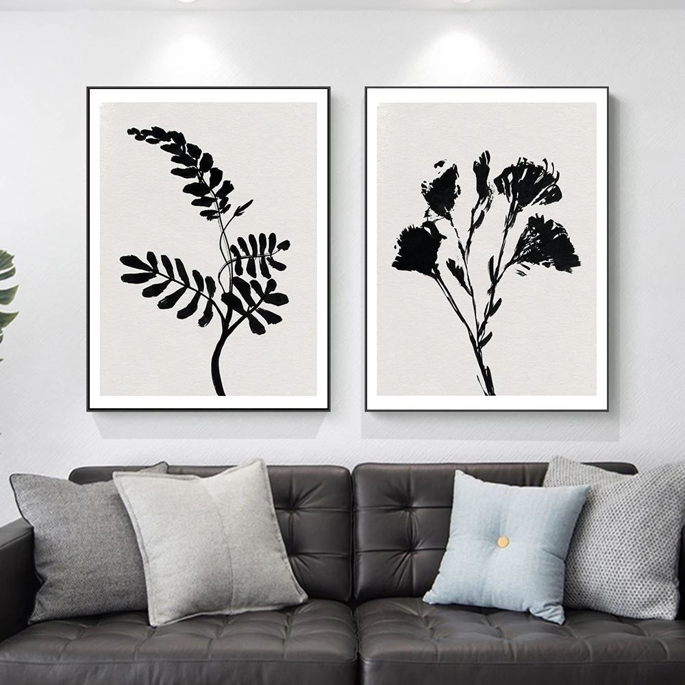 Minimalism Canvas Painting Black Beige Nordic Poster Plant leaf abstract Wall Art Picture Print Living Room Home Decoration
Minimalism Canvas Painting Black Beige Nordic Poster Plant leaf abstract Wall Art Picture Print Living Room Home Decoration