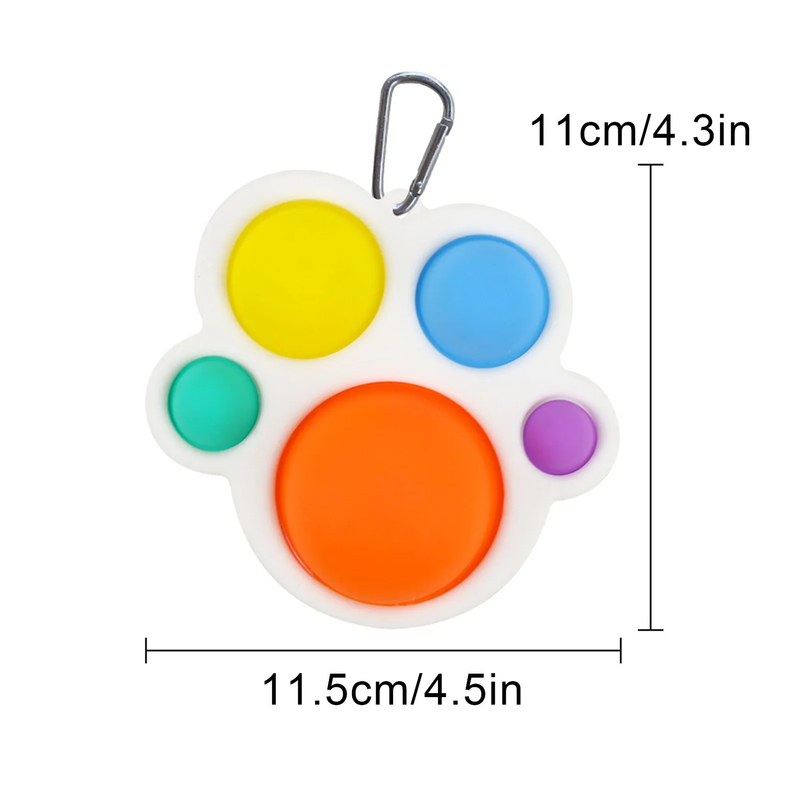 Children's educational toys adults relieve stress dimple toys pressure plate controller toy keychain 05*
Children's educational toys adults relieve stress dimple toys pressure plate controller toy keychain 05*