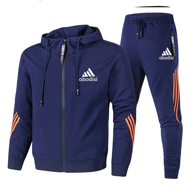 2021 Casual Tracksuit Men Sets Hoodies And Pants Two Piece Sets Zipper Hooded Sweatshirt Outfit Sportswear Male Suit Clothing
2021 Casual Tracksuit Men Sets Hoodies And Pants Two Piece Sets Zipper Hooded Sweatshirt Outfit Sportswear Male Suit Clothing