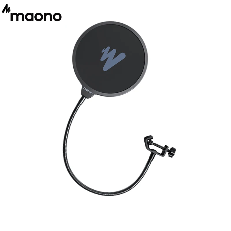 MAONO Microphone Pop Filter Metal Pop Filter Shield Double Layer Windscreen Popfilter For USB Microhone Podcast Microphone
MAONO Microphone Pop Filter Metal Pop Filter Shield Double Layer Windscreen Popfilter For USB Microhone Podcast Microphone