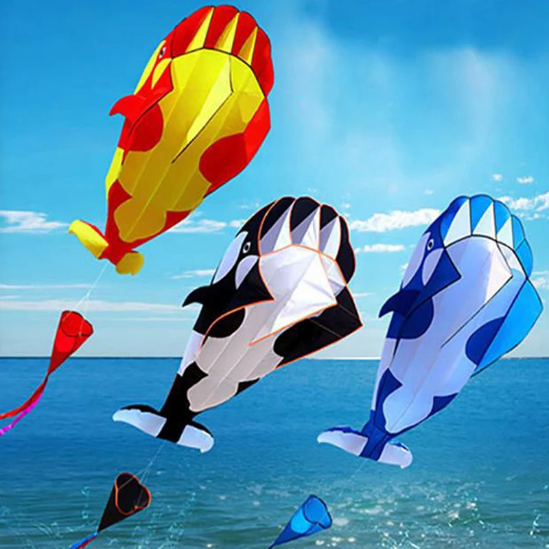 Hot!3D Blue/Black/Red Kite Outdoor Sport Dolphins Flying Kites Toys Huge Dolphin Kite Soft Easy To Fly Sport Kite Outdoor Toys 
Hot!3D Blue/Black/Red Kite Outdoor Sport Dolphins Flying Kites Toys Huge Dolphin Kite Soft Easy To Fly Sport Kite Outdoor Toys