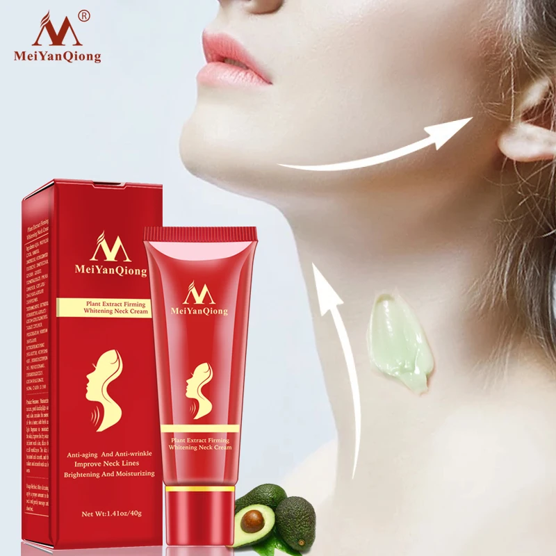 MeiYanQiong Neck Firming Wrinkle Remover Cream Whitening Moisturizing Smooth Anti Aging Neck Treatment Skin Care Products 40g
MeiYanQiong Neck Firming Wrinkle Remover Cream Whitening Moisturizing Smooth Anti Aging Neck Treatment Skin Care Products 40g