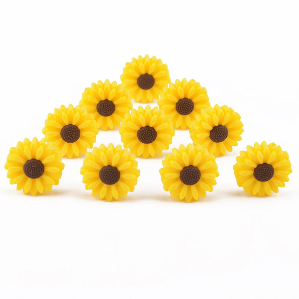 Hobbyworker Wholesale Daisy Leaf Silicone Beads for Molar Rod Jewelry Pendant DIY Bracelet Accessories B0090
Hobbyworker Wholesale Daisy Leaf Silicone Beads for Molar Rod Jewelry Pendant DIY Bracelet Accessories B0090