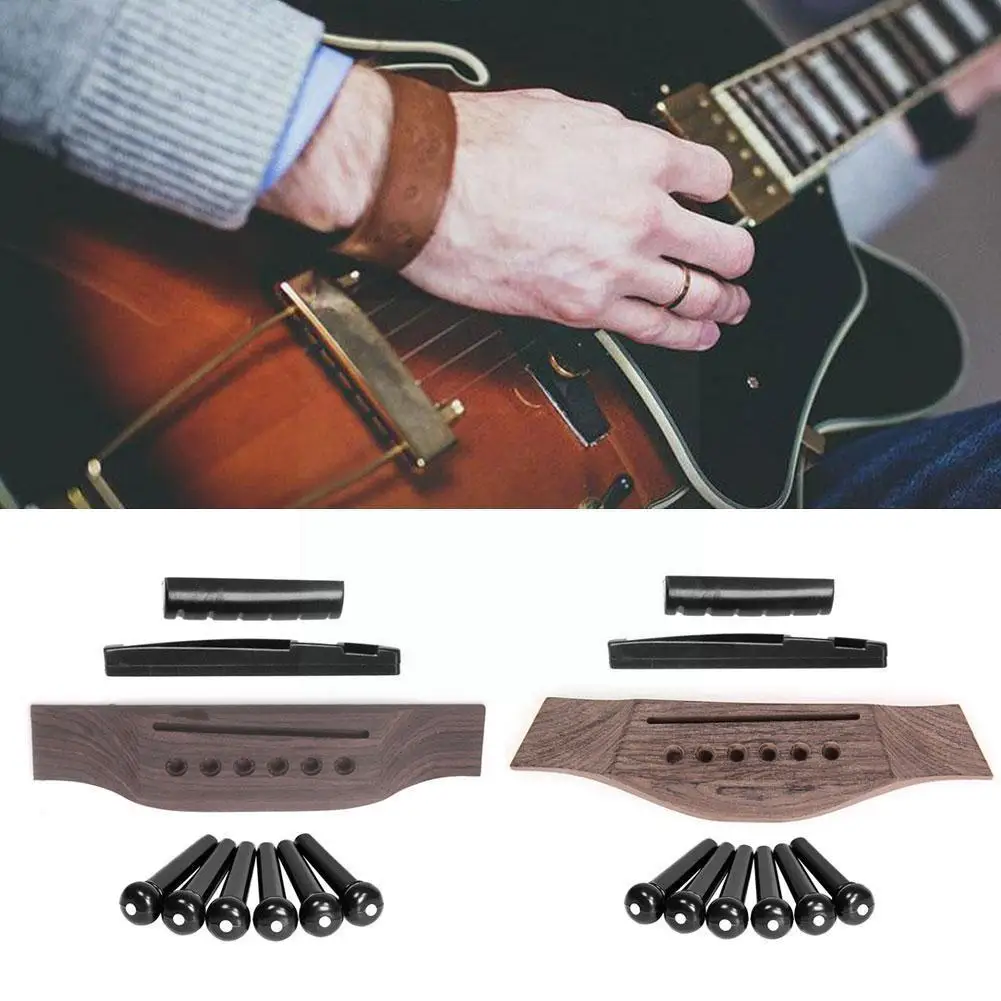 1 Set Classic Acoustic Guitar Bridge Bone Bridge Pins/saddle/nut Guitar Parts Guitar Bridge Saddle Code V8v2
1 Set Classic Acoustic Guitar Bridge Bone Bridge Pins/saddle/nut Guitar Parts Guitar Bridge Saddle Code V8v2