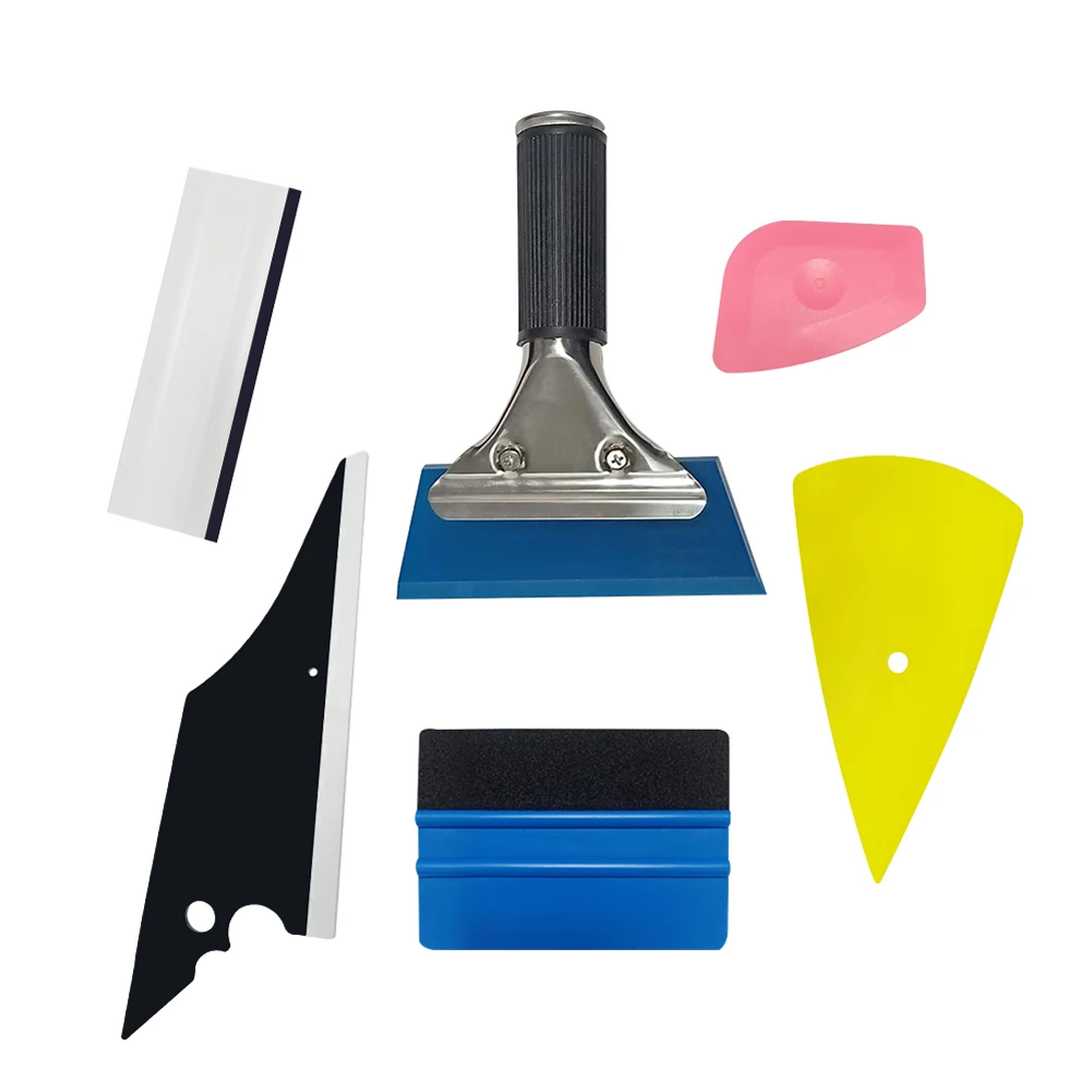 6PCS Vehicle Glass Protective Film Car Window Wrapping Tint Vinyl Car Wrapping Window tinting Scraper Installing Tool Accessorie
6PCS Vehicle Glass Protective Film Car Window Wrapping Tint Vinyl Car Wrapping Window tinting Scraper Installing Tool Accessorie