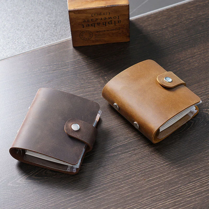 Retro Journal Crazy Horse Leather A9 3 Rings Mini Diary Weekly Planner Loose-leaf Hand Account Cowhide Notepad Portable Memo pad
Retro Journal Crazy Horse Leather A9 3 Rings Mini Diary Weekly Planner Loose-leaf Hand Account Cowhide Notepad Portable Memo pad