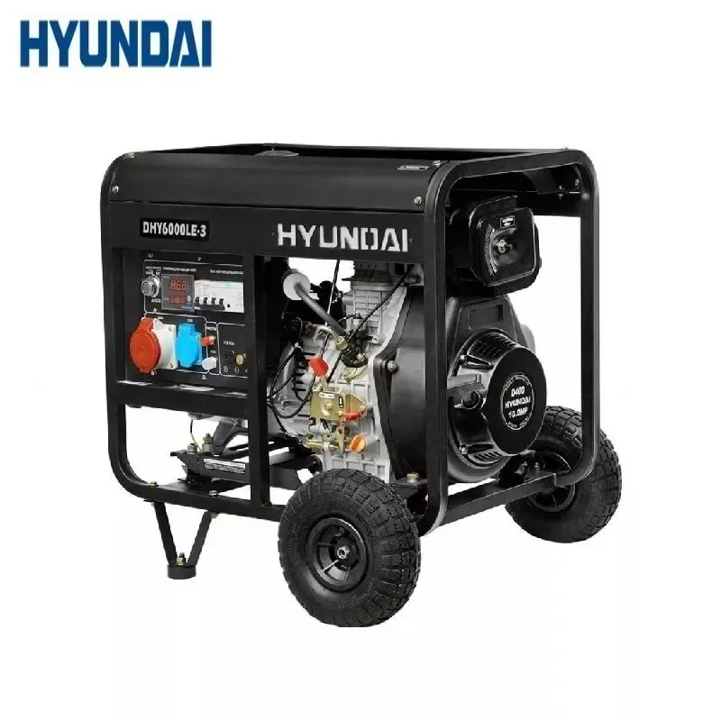 Дизельный генератор Hyundai DHY 6000LE-3 | Обустройство дома