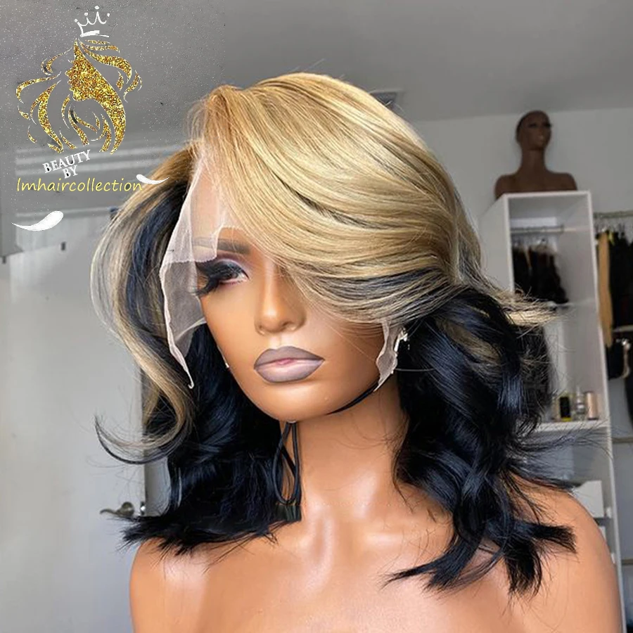Ombre Blonde 13x4 Lace Front Human Hair Wigs 180% Highlight Blonde Brazilian Wavy Remy Hair Wigs For Women Pre Plucked
Ombre Blonde 13x4 Lace Front Human Hair Wigs 180% Highlight Blonde Brazilian Wavy Remy Hair Wigs For Women Pre Plucked