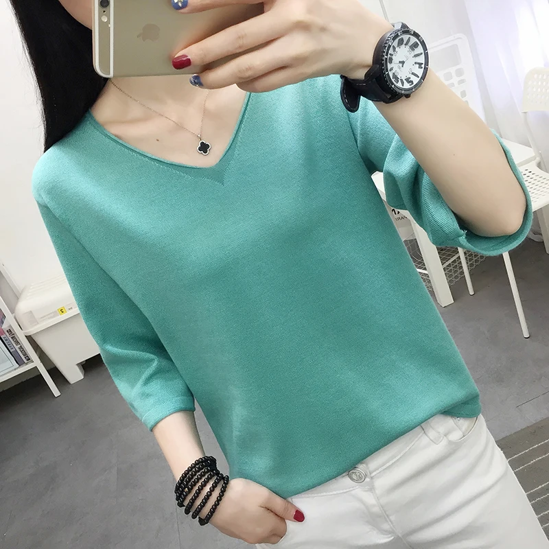 OHCLOTHING XH и вязанными рукавами в 10675 Женский Весна 2020 пункт свитер с треугольным вырезом с короткими рукавами; Верхняя одежда свободные 20
OHCLOTHING XH и вязанными рукавами в 10675 Женский Весна 2020 пункт свитер с треугольным вырезом с короткими рукавами; Верхняя одежда свободные 20