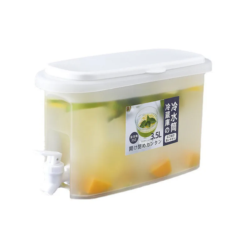 1 Pcs 3.5L Teapot With Tap Storage Kettle Refrigerator Ice Water Pot Bucket Fruit Teapot For Kitchen Tableware Tool
1 Pcs 3.5L Teapot With Tap Storage Kettle Refrigerator Ice Water Pot Bucket Fruit Teapot For Kitchen Tableware Tool