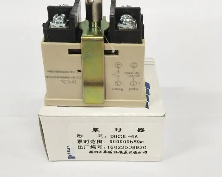 Wenzhou Dahua секундомер DHC3L-6A, 999999h59m промышленный таймер переменного тока входное напряжение
Wenzhou Dahua секундомер DHC3L-6A, 999999h59m промышленный таймер переменного тока входное напряжение