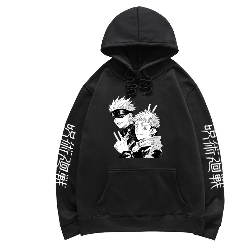 2021 Jujutsu Kaisen Anime Hoodie Men Jogging Sweatshirts Autumn Winter Fleece Hoodies Harajuku Streetwear Oversized Men Clothing
2021 Jujutsu Kaisen Anime Hoodie Men Jogging Sweatshirts Autumn Winter Fleece Hoodies Harajuku Streetwear Oversized Men Clothing