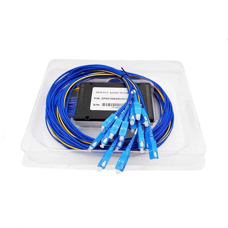 2x16 SC/UPC Connector SC/ UPC Fiber Optic Splitter, 2x16 SC/UPC Connector 2:32 SC/ UPC Fiber Optic PLC Splitter Module ABS Box1M
2x16 SC/UPC Connector SC/ UPC Fiber Optic Splitter, 2x16 SC/UPC Connector 2:32 SC/ UPC Fiber Optic PLC Splitter Module ABS Box1M