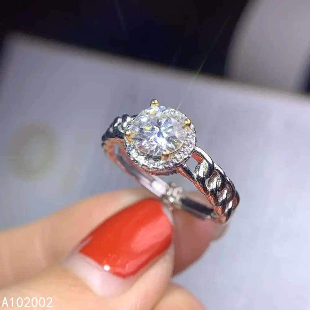 KJJEAXCMY fine jewelry Mosang Diamond 925 sterling silver new adjustable women ring support test exquisite
KJJEAXCMY fine jewelry Mosang Diamond 925 sterling silver new adjustable women ring support test exquisite