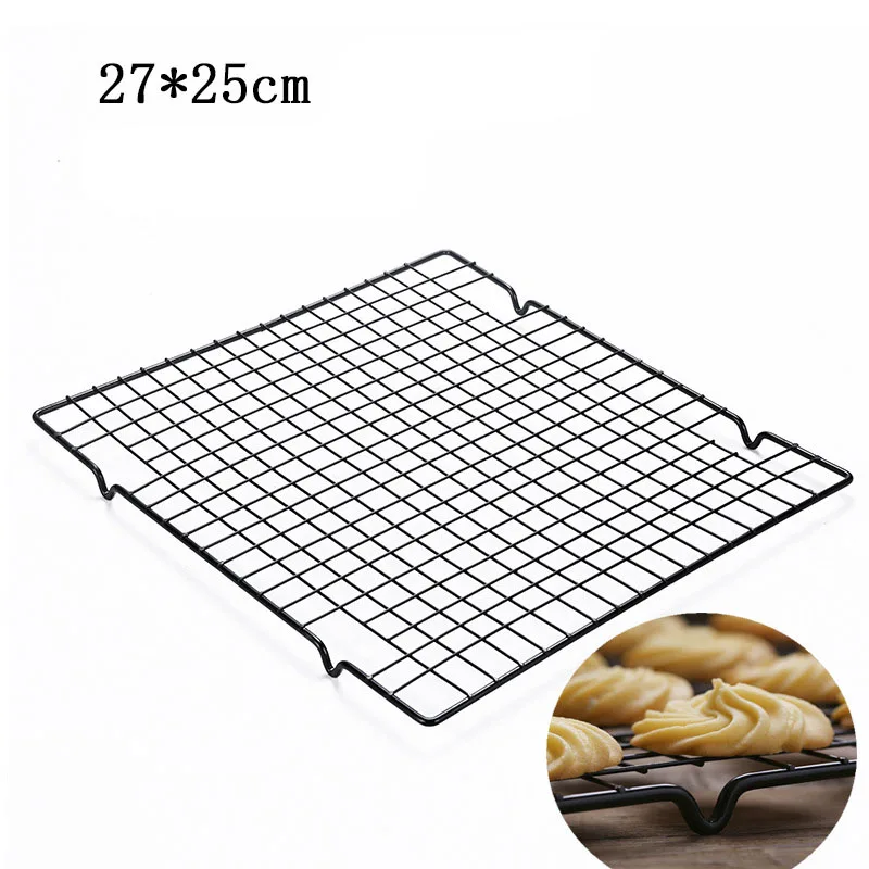 27*24cm Kitchen Cake Decorating Tools Stainless Steel Wire Cooling Tray Cake Food Rack Oven Pizza Bread Holder +Baking Gloves
27*24cm Kitchen Cake Decorating Tools Stainless Steel Wire Cooling Tray Cake Food Rack Oven Pizza Bread Holder +Baking Gloves