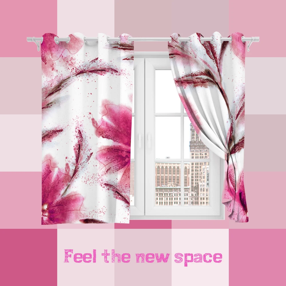 Perforated Hook 3D Blackout Curtains Buff Flower Modern Undertint Custom Full Sunscreen Windows Bedroom Living Room Decoration
Perforated Hook 3D Blackout Curtains Buff Flower Modern Undertint Custom Full Sunscreen Windows Bedroom Living Room Decoration