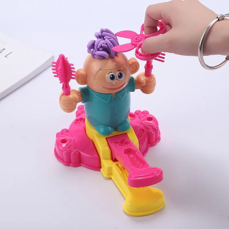 New Fashion Hairdresser Colour Clay Toys Girl's Favor DIY Playdough Molding Putty Kit Barber Pretend Play Hair Cut
New Fashion Hairdresser Colour Clay Toys Girl's Favor DIY Playdough Molding Putty Kit Barber Pretend Play Hair Cut