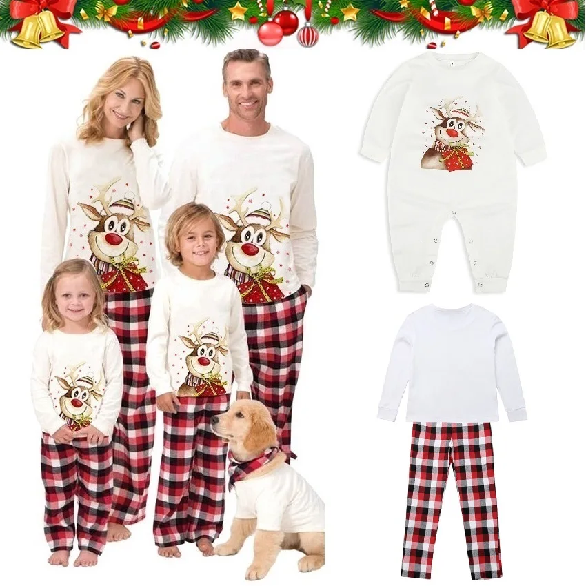 2022 Christmas Deer Pajamas Set Family Matching Outfits Father Mother Children & Baby Pyjamas Dog Mommy and Me Xmas Pj's Clothes
2022 Christmas Deer Pajamas Set Family Matching Outfits Father Mother Children & Baby Pyjamas Dog Mommy and Me Xmas Pj's Clothes