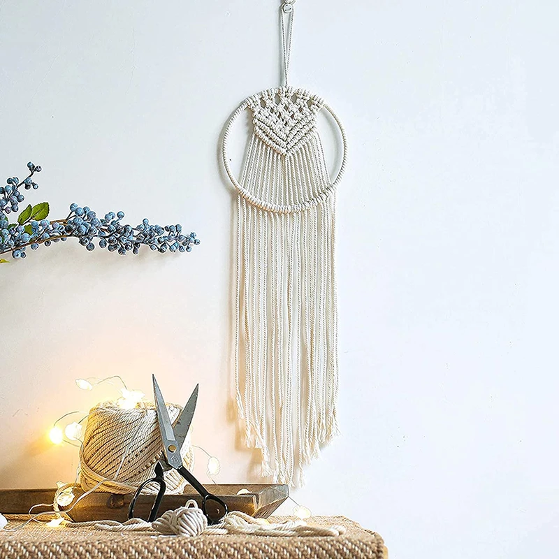 Bohemian Woven Tapestry Wall Dream Catcher Handmade Crochet Decor for Home Party Tassel Wall Hanging Wedding Ornament Craft Gift
Bohemian Woven Tapestry Wall Dream Catcher Handmade Crochet Decor for Home Party Tassel Wall Hanging Wedding Ornament Craft Gift