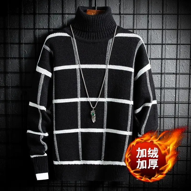 2021; Men; Autumn and winter. Fashion; Tide; Han edition; Loose; High collar; With thick sweater ;Size(M-3XL);Gennem Skyerne;P 
2021; Men; Autumn and winter. Fashion; Tide; Han edition; Loose; High collar; With thick sweater ;Size(M-3XL);Gennem Skyerne;P