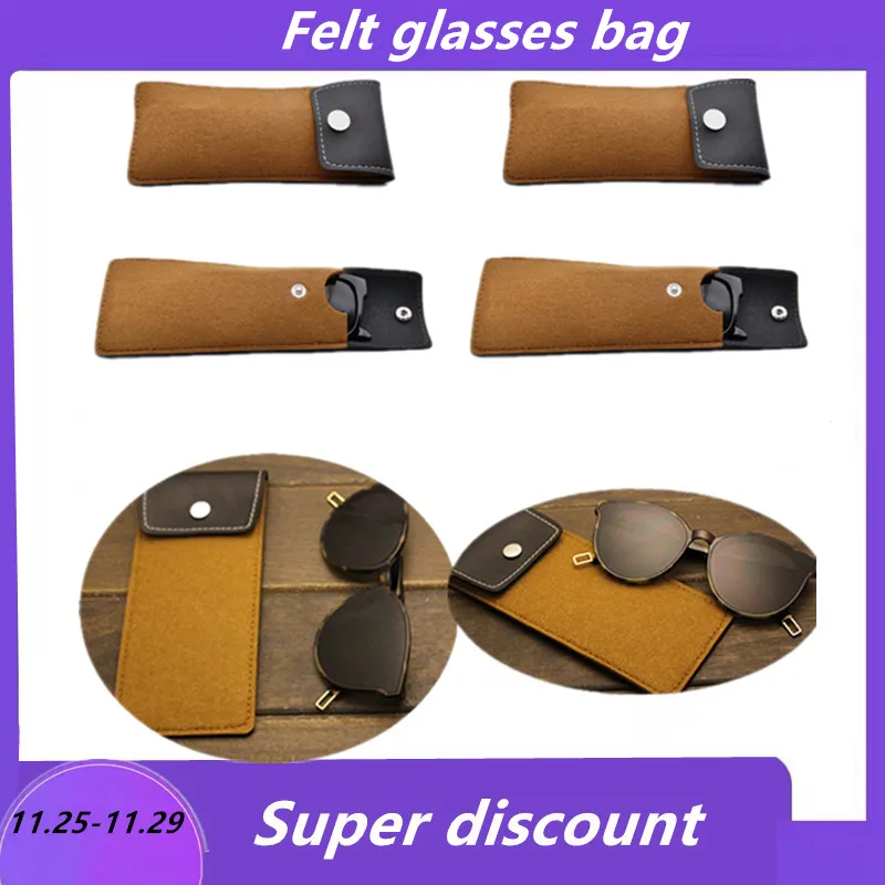 Multifunction Trendy Portable Outdoor Unisex Home Dustproof Felt Cloth Leather Splice Glasses Pouch Eyeglass Case Sunglasses Box
Multifunction Trendy Portable Outdoor Unisex Home Dustproof Felt Cloth Leather Splice Glasses Pouch Eyeglass Case Sunglasses Box