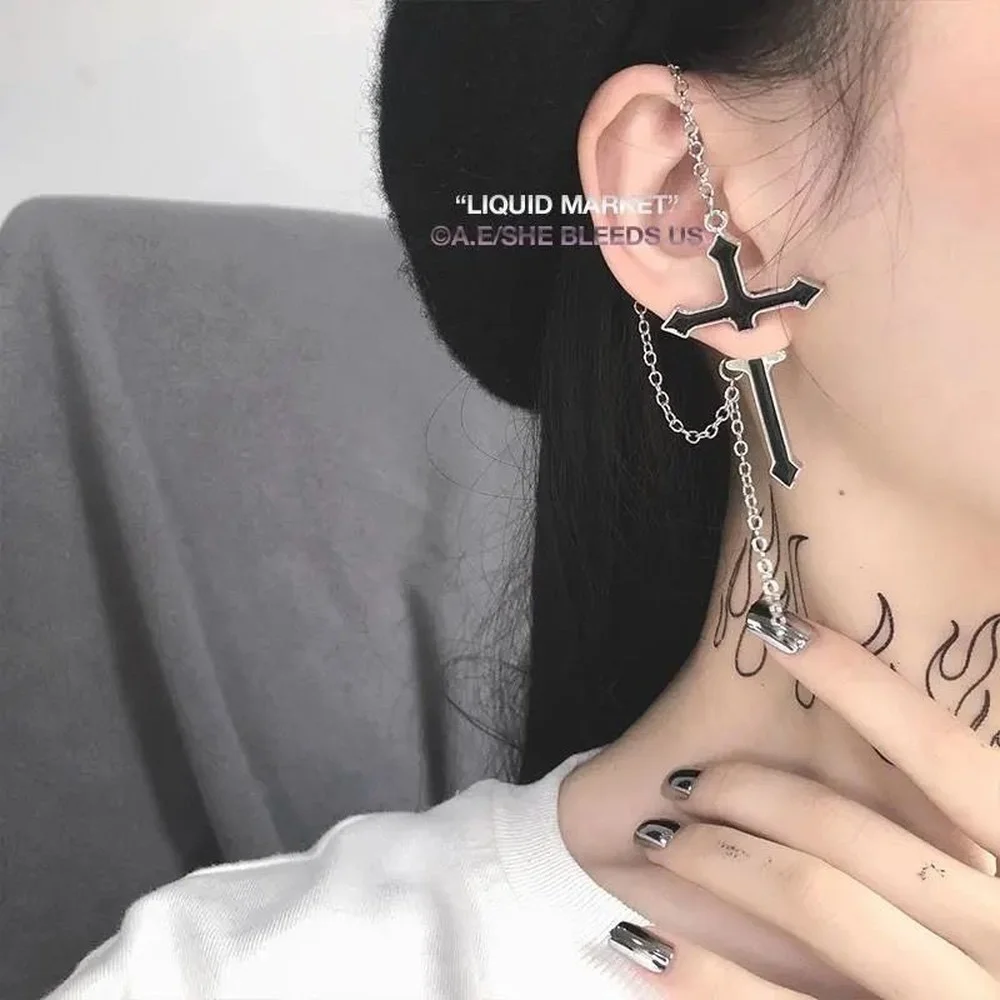 Korean Fashion Cross Earrings For Women Jewelry Personality 2020 Fashion Butterfly Clip Earrings Grunge 2021 Trendy Ear Cuff
Korean Fashion Cross Earrings For Women Jewelry Personality 2020 Fashion Butterfly Clip Earrings Grunge 2021 Trendy Ear Cuff