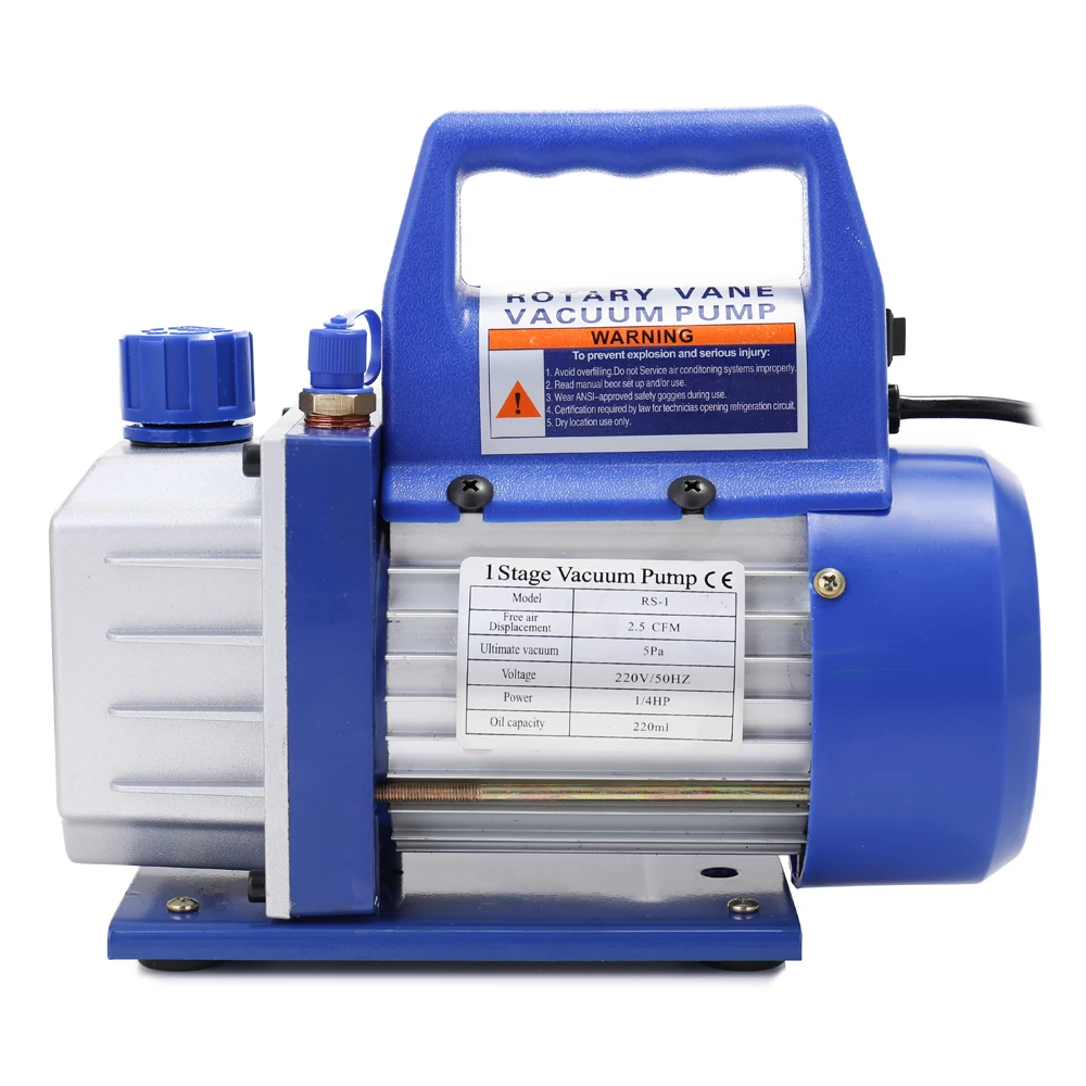 Aluminum Alloy Electric Single-stage Rotary Vane Vacuum Pump Refrigeration Maintenance Automotive Industrial Vacuum Pumps
Aluminum Alloy Electric Single-stage Rotary Vane Vacuum Pump Refrigeration Maintenance Automotive Industrial Vacuum Pumps