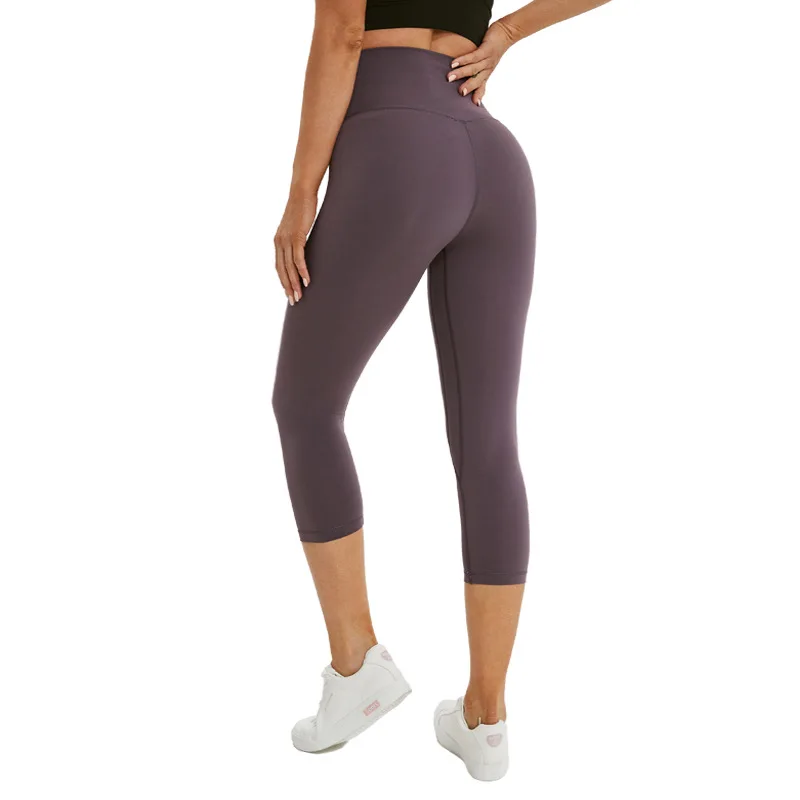 High Waist Calf Length Yoga Pants Women Fitness Capri Pants Yoga Sport Cropped Bottoms
High Waist Calf Length Yoga Pants Women Fitness Capri Pants Yoga Sport Cropped Bottoms