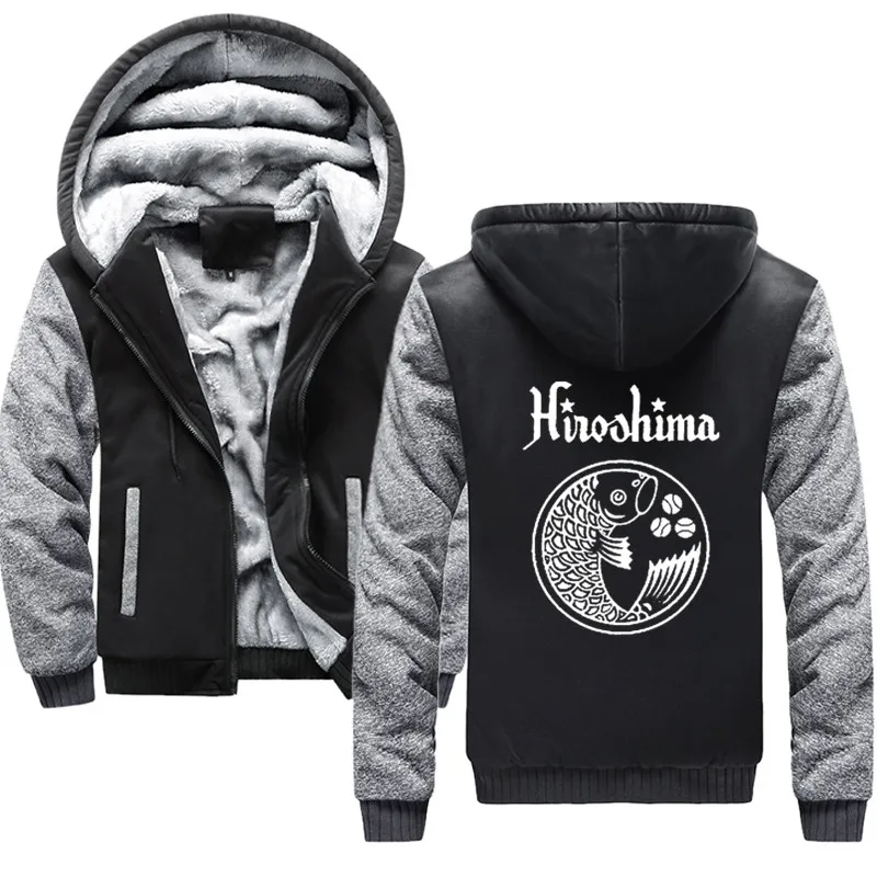 Hiroshima Toyo Carp Hoodies Winter Camouflage Sleeve Jacket Men Thicken Fleece warm Sweatshirts
Hiroshima Toyo Carp Hoodies Winter Camouflage Sleeve Jacket Men Thicken Fleece warm Sweatshirts