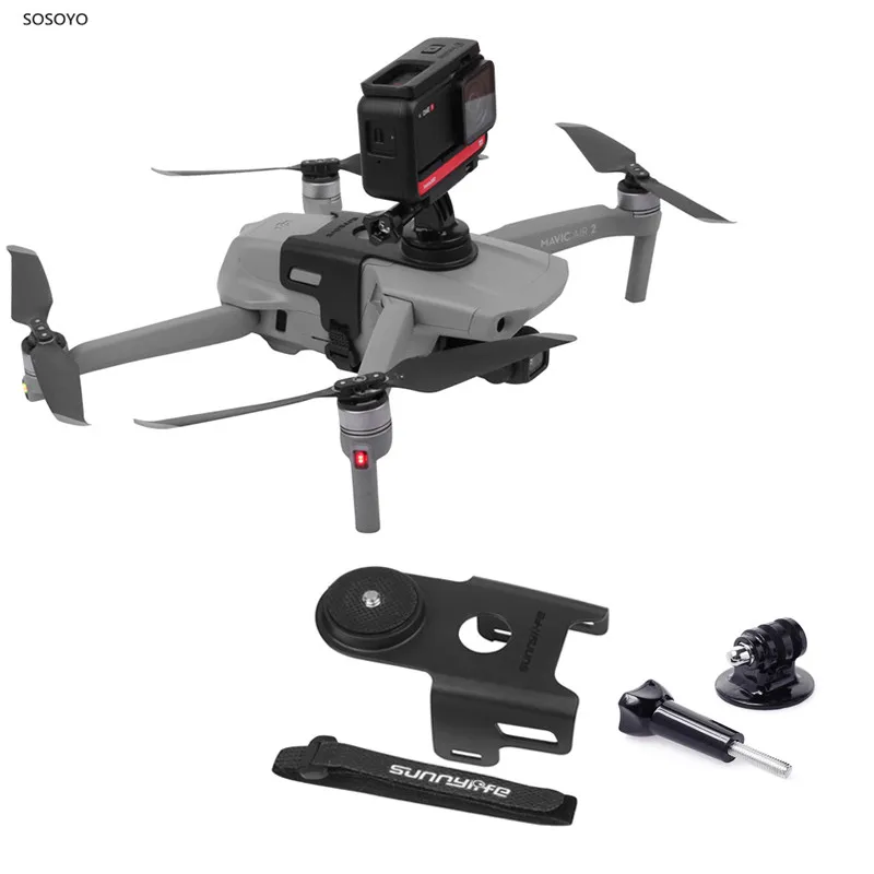 For Mavic Air2 Multifunctional Expansion Adapter Fixed Holder Mount Bracket Set For Insta360 Gopro Dji Osmo Action Camera
For Mavic Air2 Multifunctional Expansion Adapter Fixed Holder Mount Bracket Set For Insta360 Gopro Dji Osmo Action Camera