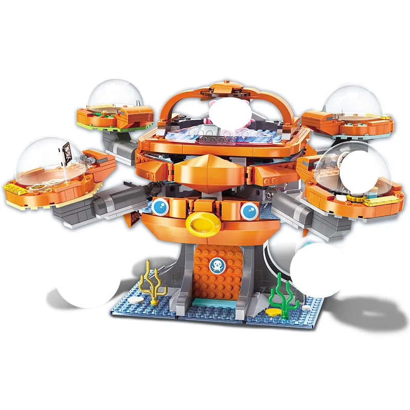 Enlighten 698pcs Educational Building Blocks Cartoon Octonauts Model DIY Assembly Toys Bricks for Children Boys Gift Compatible
Enlighten 698pcs Educational Building Blocks Cartoon Octonauts Model DIY Assembly Toys Bricks for Children Boys Gift Compatible