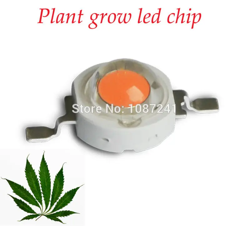 Free shipping 50pcs/lot led 1W 3W full spectrum led grow chip,Plant grow led chip 3w 400-840nm led grow chips
Free shipping 50pcs/lot led 1W 3W full spectrum led grow chip,Plant grow led chip 3w 400-840nm led grow chips