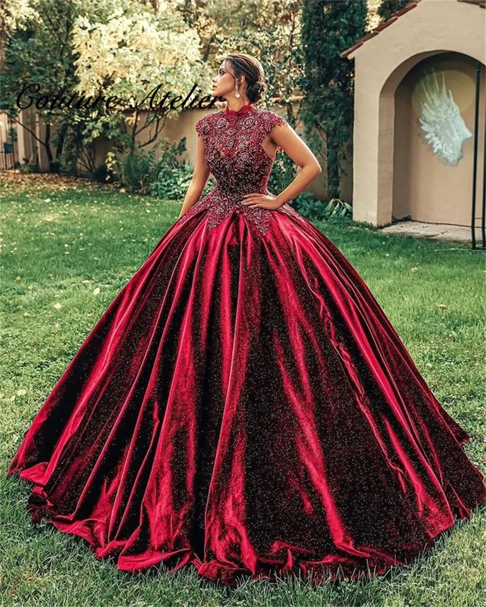 Elegant Burgundy Weding Dress Evening Dresses A Line Graduation Prom Gowns Birthday Party Gown
Elegant Burgundy Weding Dress Evening Dresses A Line Graduation Prom Gowns Birthday Party Gown