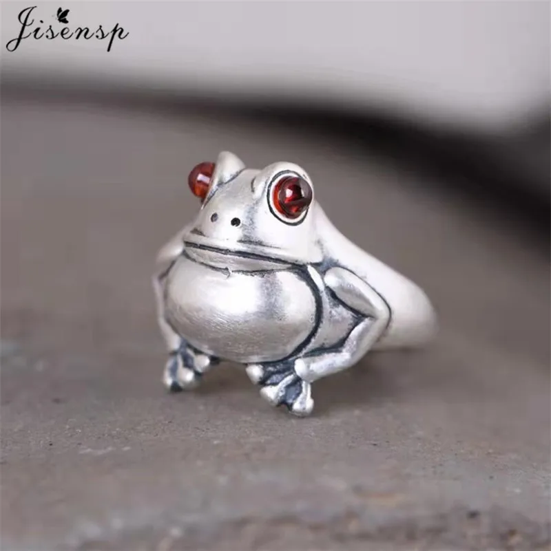 Модные кольца серебряного цвета с мультяшными животными для женщин мужчин Панк