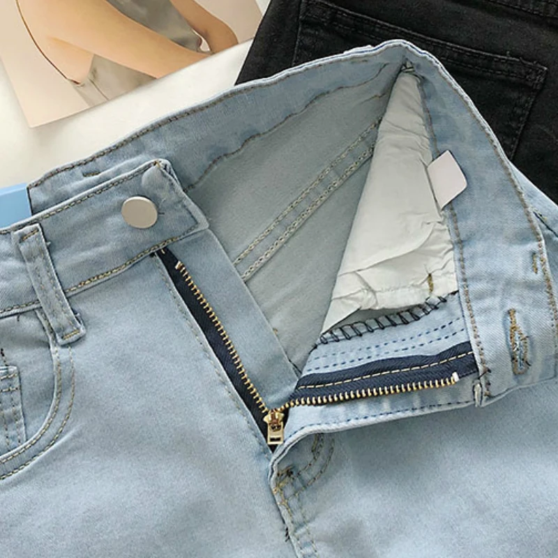 Shorts Women Summer Solid Button High Waist Denim Hot Trousers Ins Slim Sexy Womens Crimping High Elasticity All-match Feminine
Shorts Women Summer Solid Button High Waist Denim Hot Trousers Ins Slim Sexy Womens Crimping High Elasticity All-match Feminine