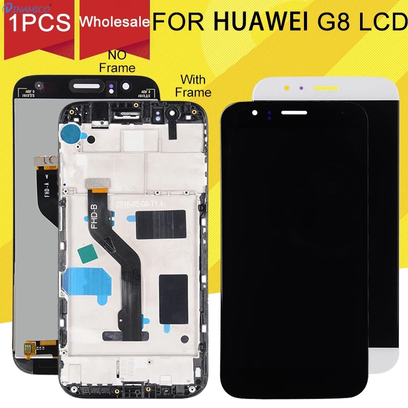 Dinamico продвижение GX8 дисплей Замена для Huawei G8 Lcd с сенсорным экраном дигитайзер