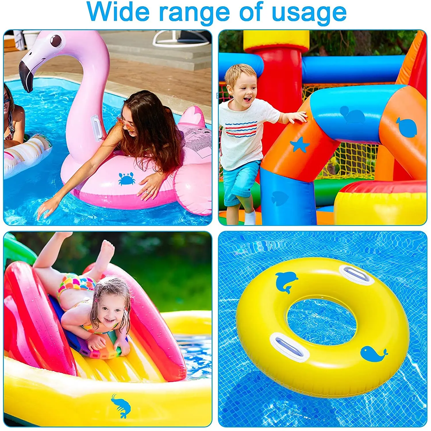 10Pcs Pool Repair Glue Multifunctional Repair Patch Pool Repair Self-Adhesive Patch for Inflatable Boats Pools 
10Pcs Pool Repair Glue Multifunctional Repair Patch Pool Repair Self-Adhesive Patch for Inflatable Boats Pools