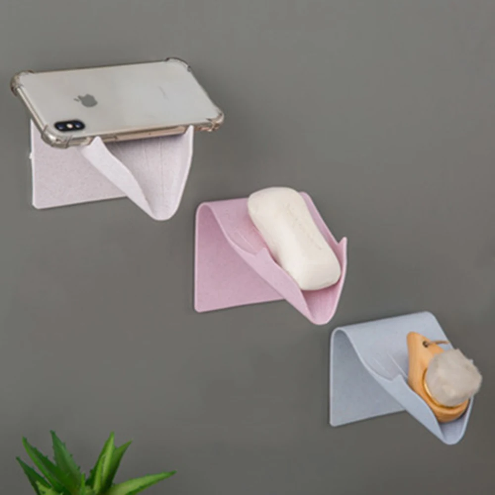 Soap Holder Bathroom Shower Soap Dish Shower Plates Soap Storage Box With Drain Wall Mounted Self Adhesive Plastic Supplies
Soap Holder Bathroom Shower Soap Dish Shower Plates Soap Storage Box With Drain Wall Mounted Self Adhesive Plastic Supplies