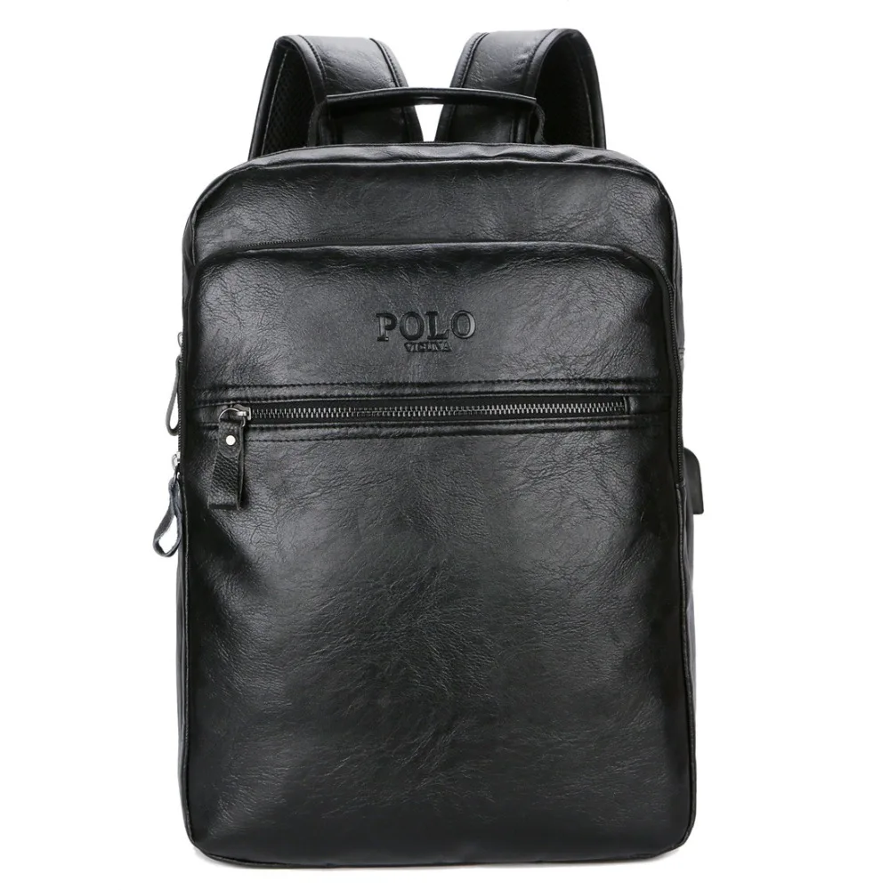 Famous Brand Preppy Style Leather School Backpack Bag For College Simple Design USB Charging Men Casual Daypacks mochila New
Famous Brand Preppy Style Leather School Backpack Bag For College Simple Design USB Charging Men Casual Daypacks mochila New