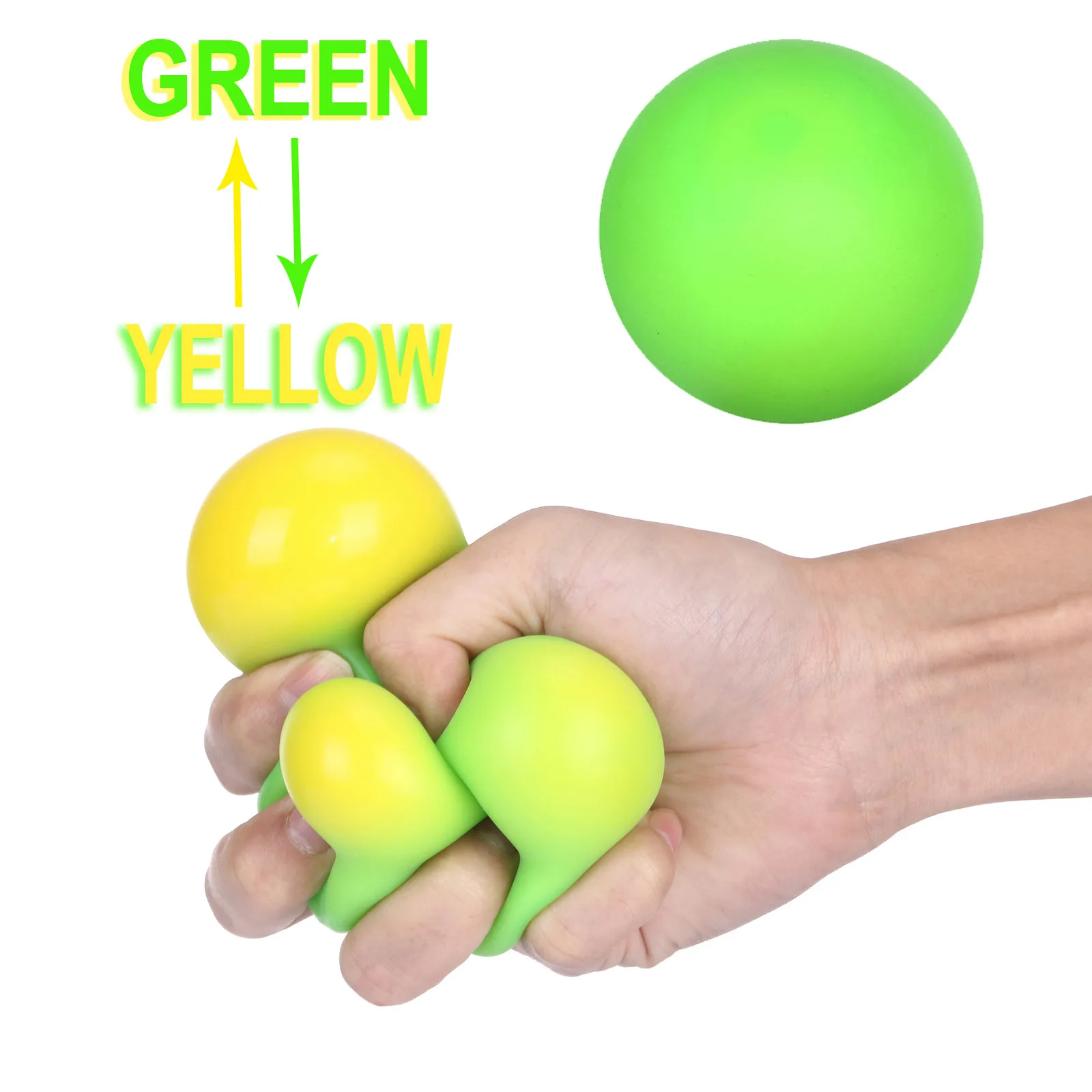 Office Toy Color Changes To Reduce The Pressure Ball Great Stress-Relieving Toy Anxiety Relief Stress Toy Adult Office Stress
Office Toy Color Changes To Reduce The Pressure Ball Great Stress-Relieving Toy Anxiety Relief Stress Toy Adult Office Stress