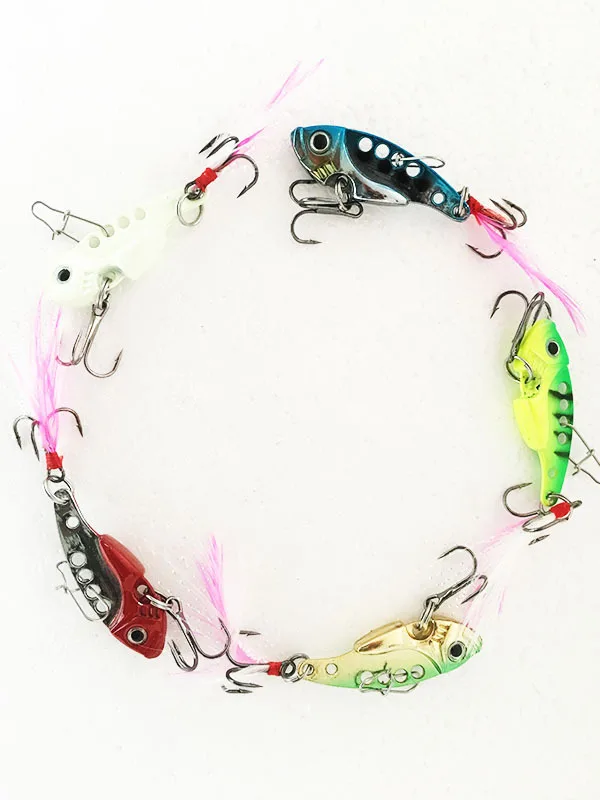 Fishing Lure 7/10g 3D EyesMetal Vib Blade Lure Sinking Vibration Baits Artificial Vibe for Bass Pike Perch FishingHook
Fishing Lure 7/10g 3D EyesMetal Vib Blade Lure Sinking Vibration Baits Artificial Vibe for Bass Pike Perch FishingHook