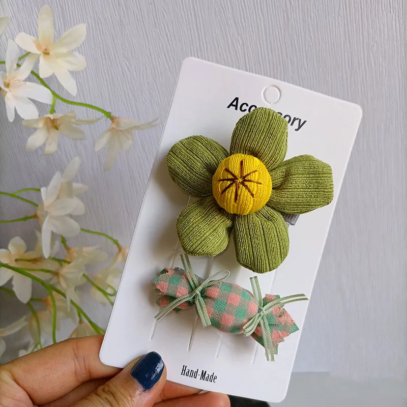 1/2 шт./набор, детские заколки для волос с цветочным орнаментом
1/2 шт./набор, детские заколки для волос с цветочным орнаментом