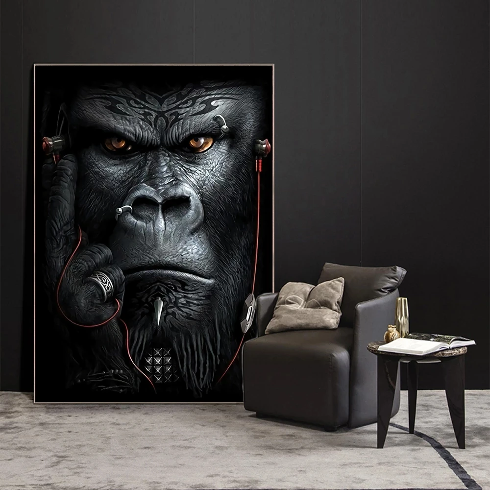 5D DIY Diamond Painting Gorilla Monkey Full Drill Cross Stitch Kits Mosaic Animal Rhinestone Picture Embroidery Home Decor
5D DIY Diamond Painting Gorilla Monkey Full Drill Cross Stitch Kits Mosaic Animal Rhinestone Picture Embroidery Home Decor