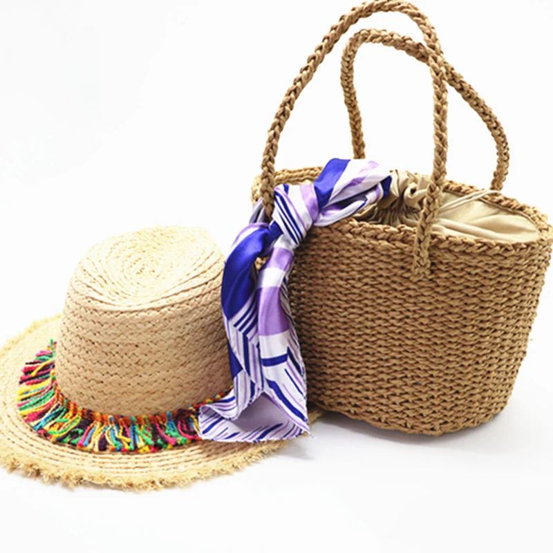 Fashion Casual Summer Straw Bags Set Beach Bags Women with Straw Hat Ratten Handbag Handmade Bali Messenger Woven Crossbody Bag
Fashion Casual Summer Straw Bags Set Beach Bags Women with Straw Hat Ratten Handbag Handmade Bali Messenger Woven Crossbody Bag