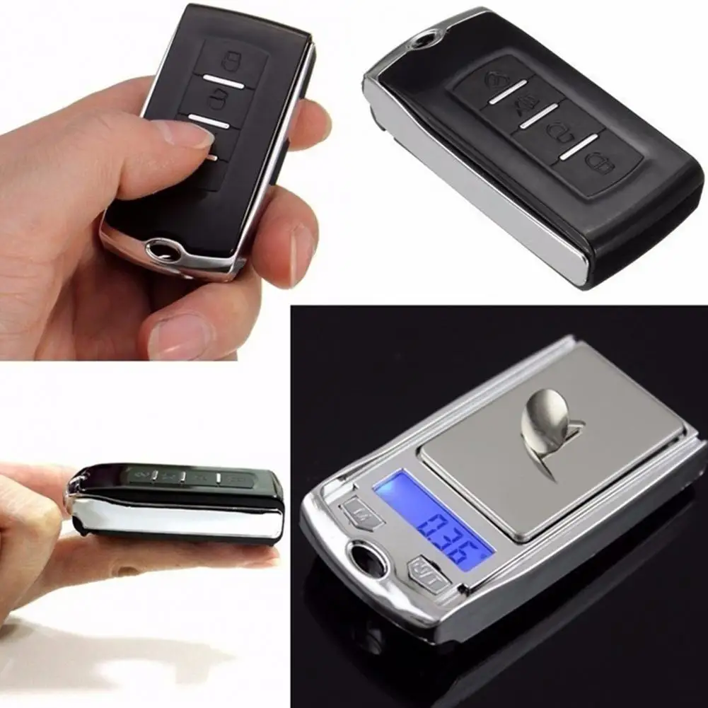 Electronic Scale Lightweight Car Key Shape Metal Accurate Digital Pocket Scale for Food
Electronic Scale Lightweight Car Key Shape Metal Accurate Digital Pocket Scale for Food