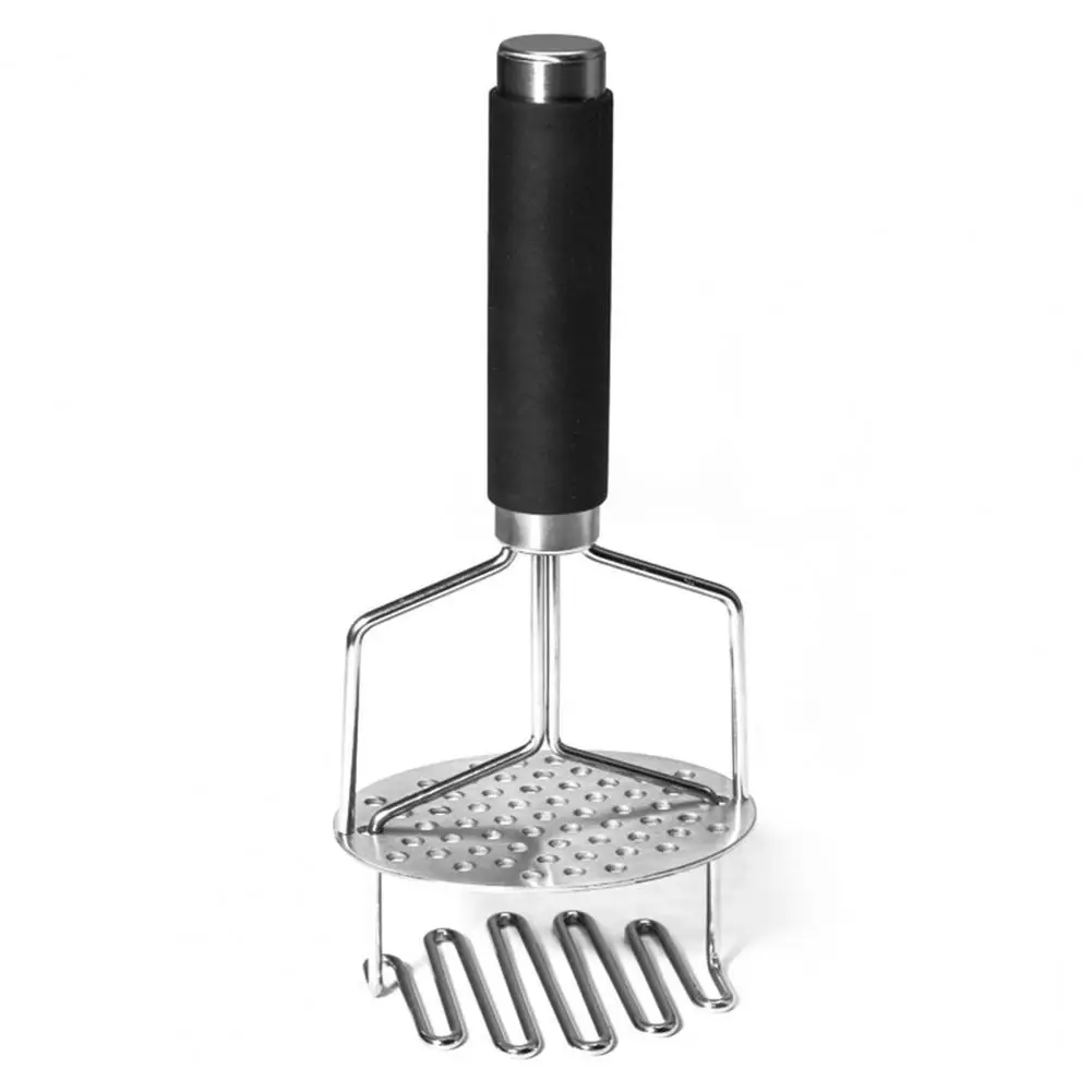 Potato Smasher Round Holes Dual-Press Design Stainless Steel Creative Food Masher for Kitchen Creative Food Masher
Potato Smasher Round Holes Dual-Press Design Stainless Steel Creative Food Masher for Kitchen Creative Food Masher