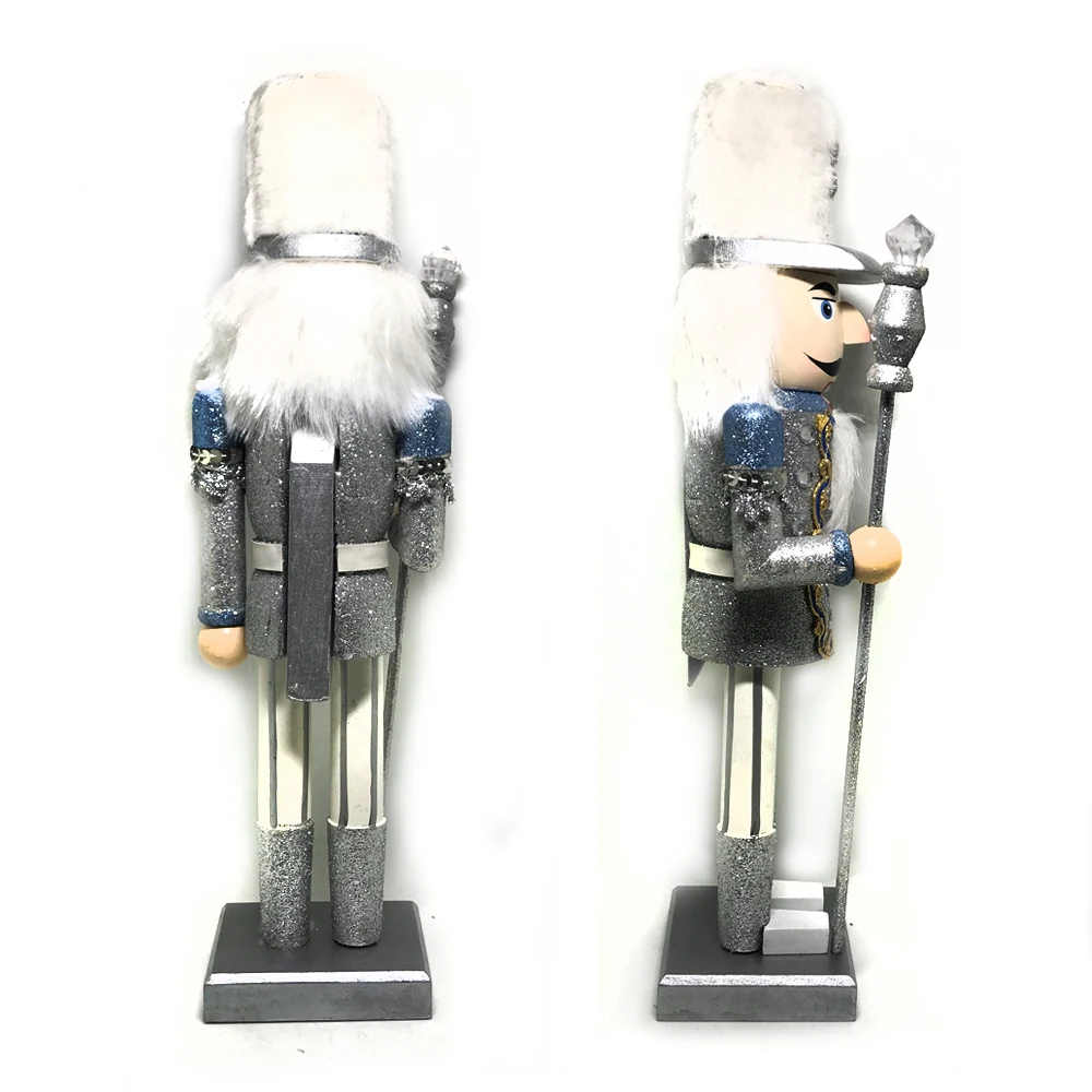 35cm White hat, ice and snow, shiny walnut soldier, rare Nutcracker Puppet Children Christmas Toys Gift Action & Toy
35cm White hat, ice and snow, shiny walnut soldier, rare Nutcracker Puppet Children Christmas Toys Gift Action & Toy