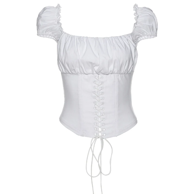 European and American Style Slim and Sexy Short Sleeve Top Easy Matching Waisted Shaping Irregular T-shirt
European and American Style Slim and Sexy Short Sleeve Top Easy Matching Waisted Shaping Irregular T-shirt