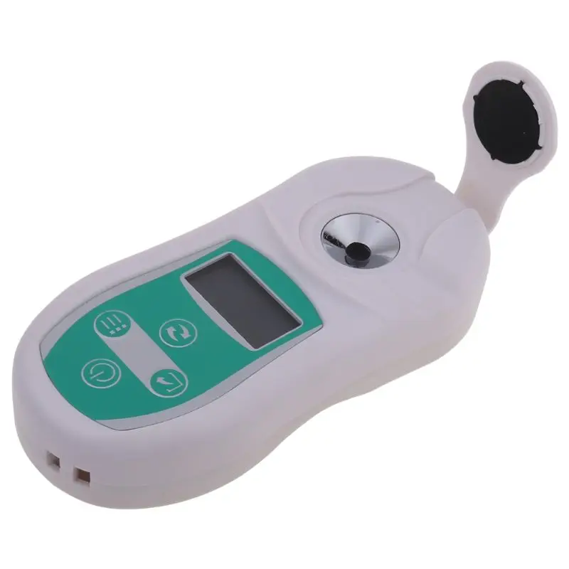 Digital Brix Refractometer Sugar Testing Meter 0-50% with Temperature Compensation Sugar Honey Beer Brix Concentration Detector
Digital Brix Refractometer Sugar Testing Meter 0-50% with Temperature Compensation Sugar Honey Beer Brix Concentration Detector